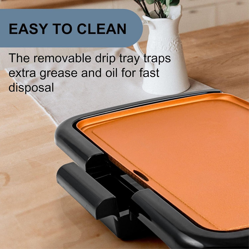 OVENTE NonStick Electric Griddle & Reviews Wayfair